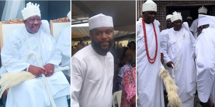 Seyi Tinubu attends 14th day coronation ceremony of Onikoyi of Ikoyi, Oba Ibikunle Fafunwa (VIDEO)