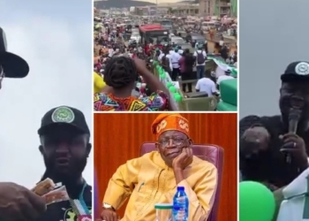 “Sharing ₦500 and Biscuits?” – Seyi Law, Zack Orji, others spark backlash over Tinubu and APC street campaign in new clip