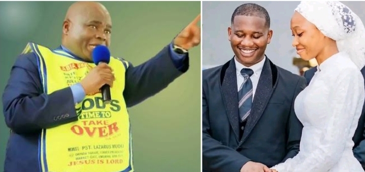 Lord’s Chosen Church founder Lazarus Muoka suspends Newly-wed son, explains decision in viral video