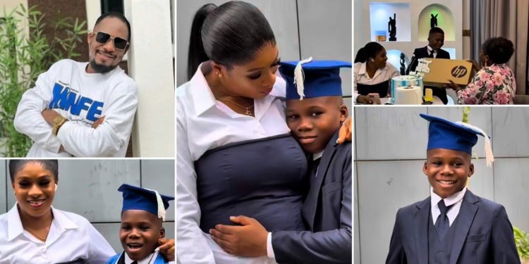 Emotions run high as Junior Pope’s son graduates, Widow pens tearful tribute