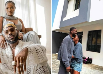 Adekunle Gold & Simi unveil multimillion Naira mansion
