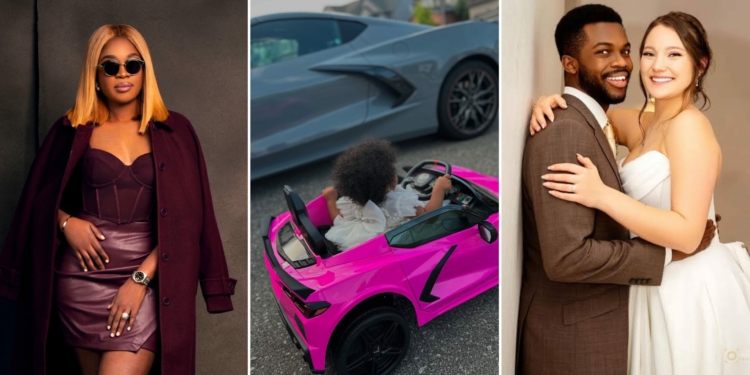 Omoni Oboli’s granddaughter Naya marks 1st birthday in style & adorable pink corvette ride