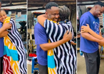 See skin, e soft – Zubby Michael and Bimbo Ademoye’s reunion sparks reactions online [VIDEO]