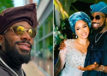 D’banj marks 9th wedding anniversary with wife Lineo