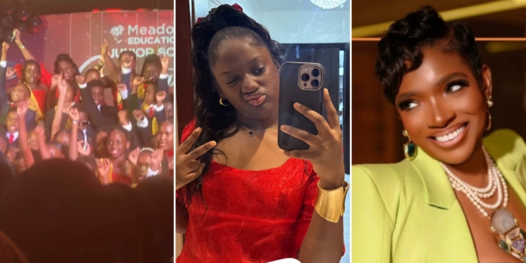 Annie Idibia celebrates as daughter Olivia graduates, unbothered by 2Baba’s apology storm