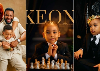 Ibrahim Suleiman and Linda Ejiofor celebrate son Keon’s 5th birthday with heartfelt messages