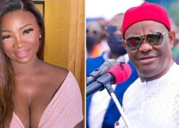 “Open the biggest shop for me in Abuja” – Jaruma boldly woos Wike in trending clip