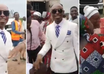 Outrage as Apostle Amos Isah regains freedom, receives warm welcome after child rape arrest (VIDEO)