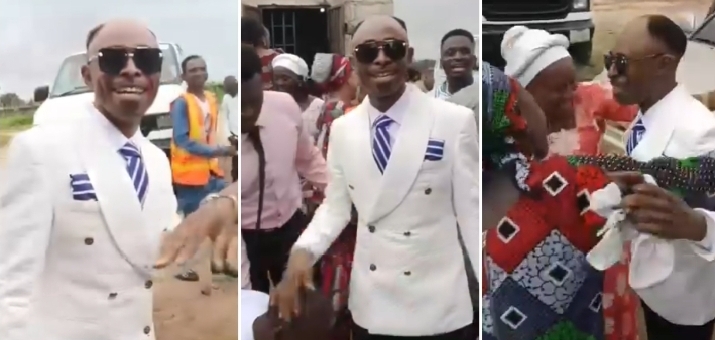 Outrage as Apostle Amos Isah regains freedom, receives warm welcome after child rape arrest (VIDEO)