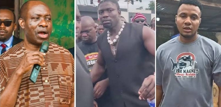 Fish Magnet candlelight procession: VeryDarkMan points fingers at Soludo, others; receives warning over his claims