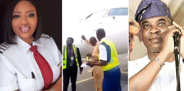 Suspended Female Pilot who drove plane dangerously close to KWAM 1 at Abuja airport has political ties — New Revelation