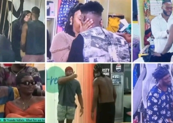 BBNaija S10: Truth or dare, party thrill, assault claim, kneeling apology, love triangle kiss, dominate August 9 highlights