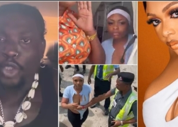 ‘Two wrongs don’t make a right’ –VDM reacts to female passenger’s chest exposure in airport police push-and-pull