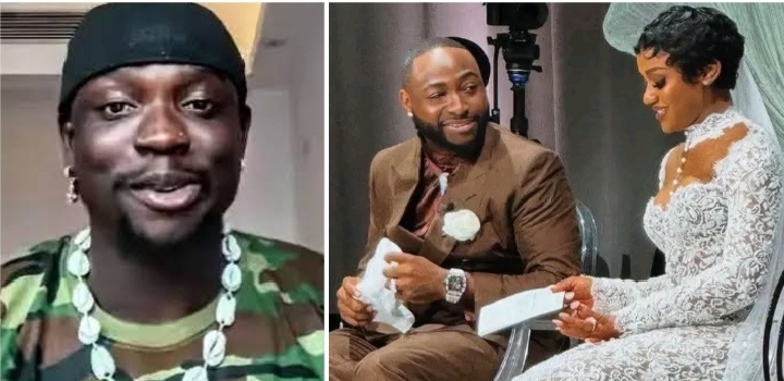 Verydarkman finally speaks amid claims Davido intentionally didn’t invite him to his white wedding