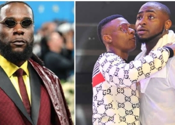Burna Boy, amid rumored beef with Wizkid, separates himself from him and Davido in viral video