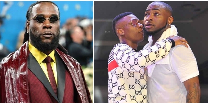 Burna Boy, amid rumored beef with Wizkid, separates himself from him and Davido in viral video