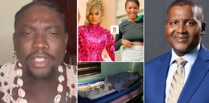 Why the Government, Judiciary, Police can’t prosecute Dangote over Phyna’s sister’s accident – Verydarkman (VIDEO)