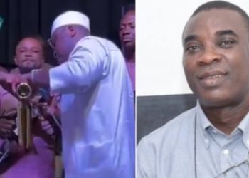 KWAM 1’s mystery flask trends again as he refills mid-show after Airport drama (VIDEO)