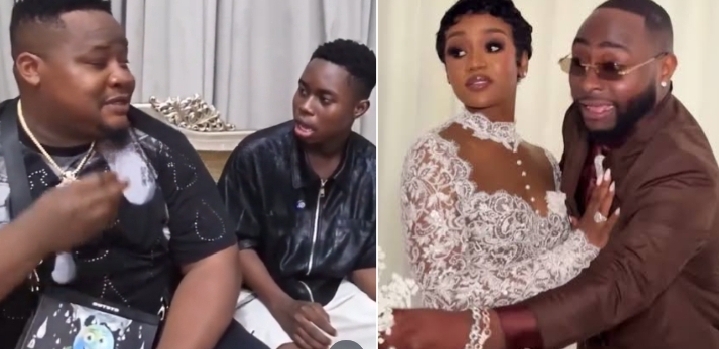 What truly was the reason you didn’t attend Davido’s white wedding in Miami? – Peller asks ChiefPriest in new clip