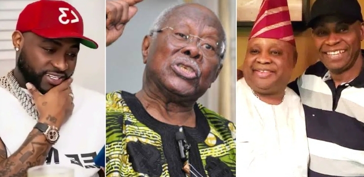 How Davido, his billionaire dad and Gov. Adeleke paid Osun Salaries from their pockets for months – Bode George (VIDEO)