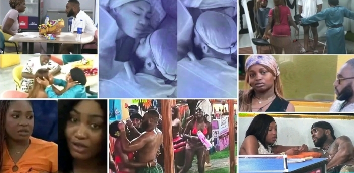 Finger-banging in bed, unexpected lips meet, close dancing jealousy, explosive gossip, and more – BBNaija S10 August 21 play-by-play