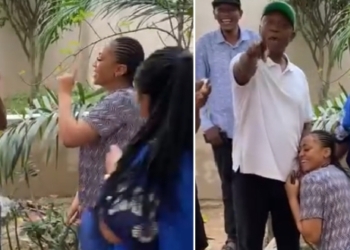 “I’m your husband, not your father” – Ned Nwoko reports Regina Daniels to her Mum Rita, others in new clip