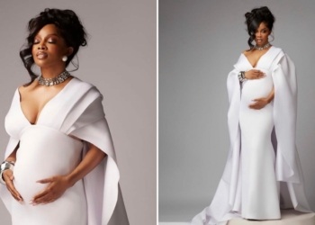 Toke Makinwa opens up on fearful pregnancy journey, shares fresh maternity shoot