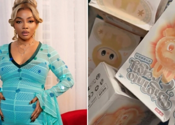 Toke Makinwa splurges millions on labubus for her daughter, fans kick