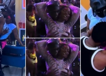BBNaija: Kayikunmi grabs, smooches Isabella after heated dance floor session [VIDEO]