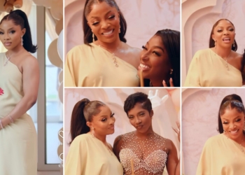 Tiwa Savage, DSF, Taymesan others grace Toke Makinwa’s star-studded baby shower [VIDEO]