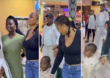 Regina Daniels and Ned Nwoko step out for rare family movie date following marriage crisis rumours