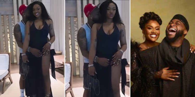 OBO dey touch Kpekus – Davido’s steamy PDA with Chioma sets tongues wagging [VIDEO]