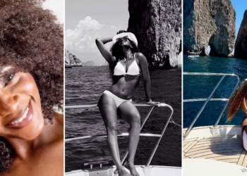 Genevieve Nnaji shuts down the internet with sizzling bikini yacht look [VIDEO]