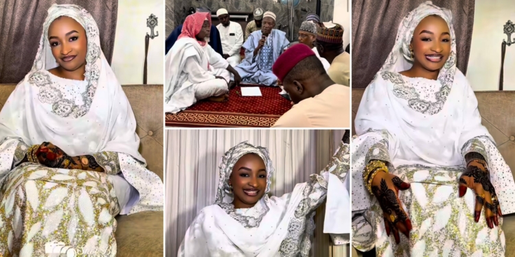 Rahama Sadau ties the knot in private nikkah ceremony