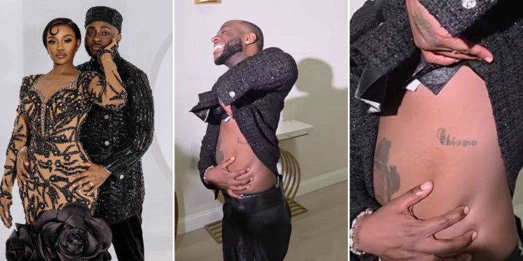 Davido tattoos Chioma’s name ahead of lavish Miami wedding