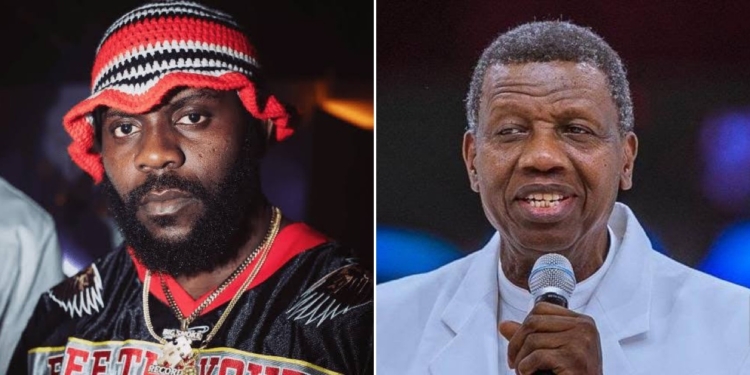 Odumodublvck defends Pastor Adeboye’s billion-naira appeal, says “the church needs money”