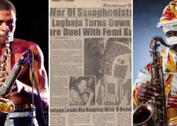 Lagbaja, Femi Kuti and the Saxophone war build-up that ended before it began