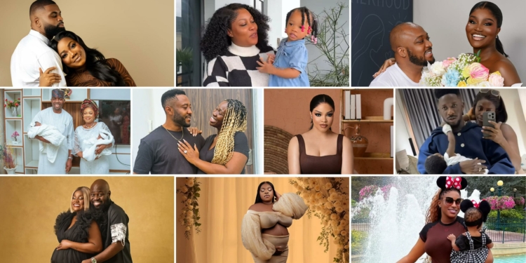 Baby showers, gender reveals, and celebrity parenting as content in 2025