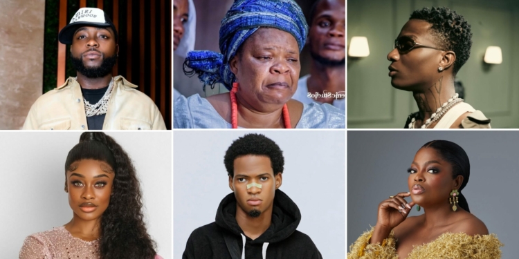 Public grief, private pain: When stars lose loved ones and Nigerians mirror their mourning