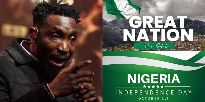 October 1st in verse: Timi Dakolo’s Great Nation song and the emotional weight of Independence