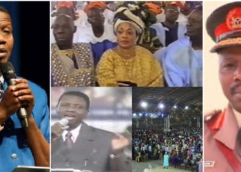 When Obasanjo visited Redemption Camp incognito — And the Crowd unknowingly bowed twice