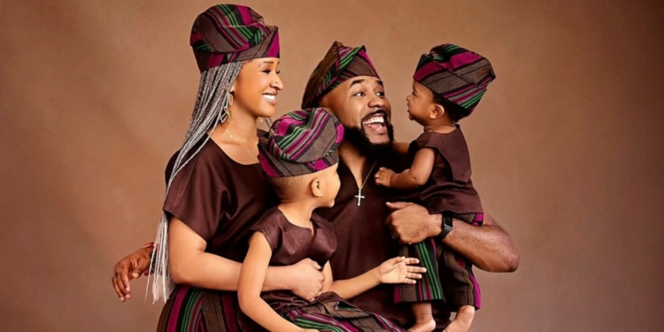 From tears to testimony: Banky W & Adesua Etomi celebrate son’s first birthday