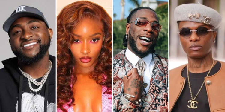 Wizkid, Burna Boy, Ayra Starr and the race to Grammy 2026
