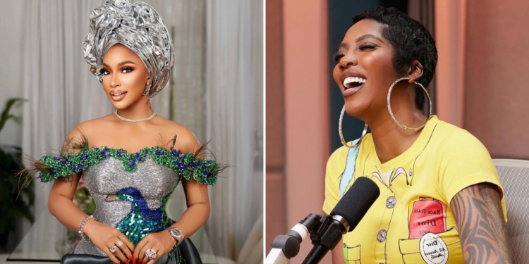 If I could sing, who is Tiwa? — Tonto Dikeh says, drags ‘friends’ behind her failed music career