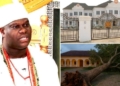 Moment Ooni Adeyeye Ogunwusi ordered Prayers after a Sacred Tree Fell at Ile-Ife’s Palace Gate