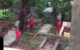 Video: Three suspected "Yahoo boys" caught bathing at a cemetery