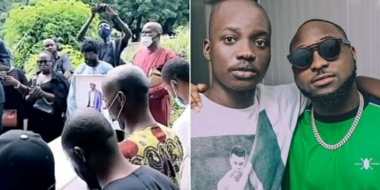 He Does This Everytime – Reactions Trail As Davido Missing At Photographer’s Burial
