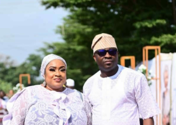 Olukayode Salako and wife, Foluke Daramola