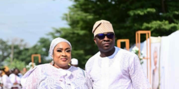Olukayode Salako and wife, Foluke Daramola
