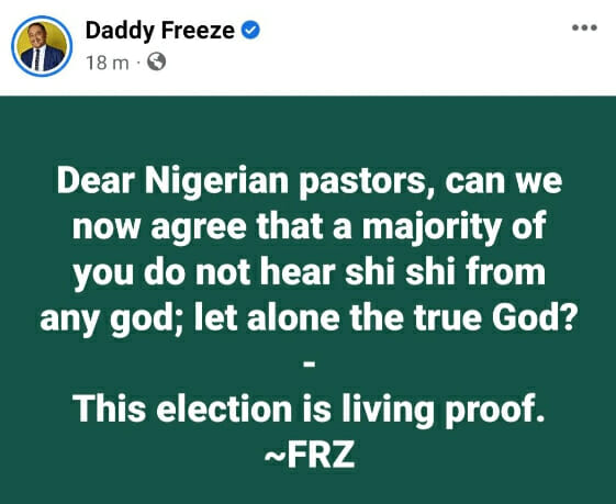 Daddy Freeze